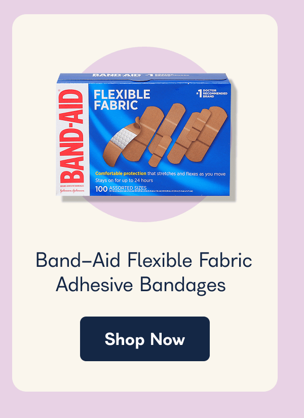 Band-Aid Flexible Fabric Adhesive Bandages