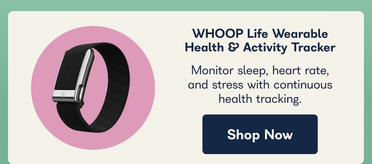 WHOOP Life Wearable Health & Activity Tracker