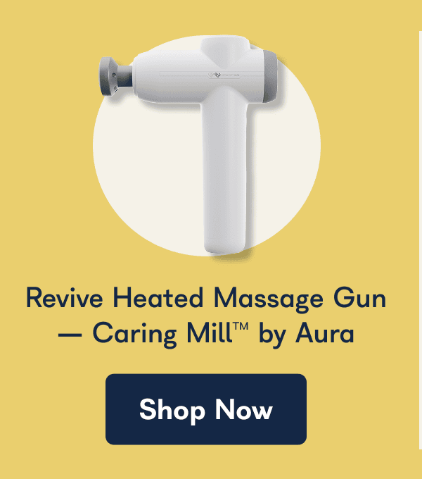 Revive Heated Massage Gun - Caring Mill™ by Aura