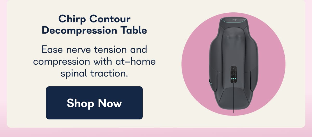 Chirp Contour Decompression Table
