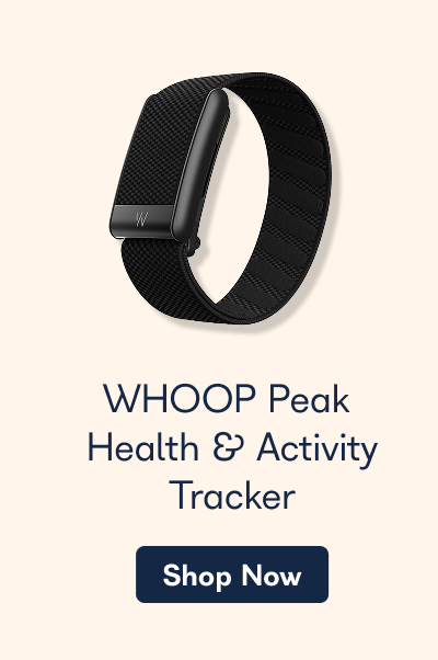 WHOOP Peak Health & Activity Tracker. - Shop Now