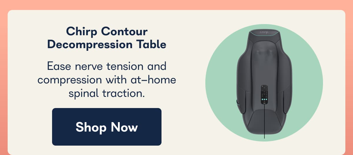 Chirp Contour Decompression Table