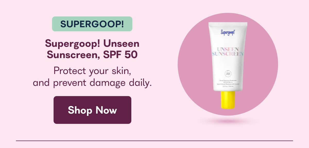Supergoop! Unseen Sunscreen, SPF 50