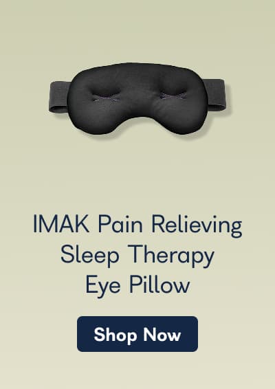 IMAK Pain Relieving Sleep Therapy Eye Pillow. - Shop Now
