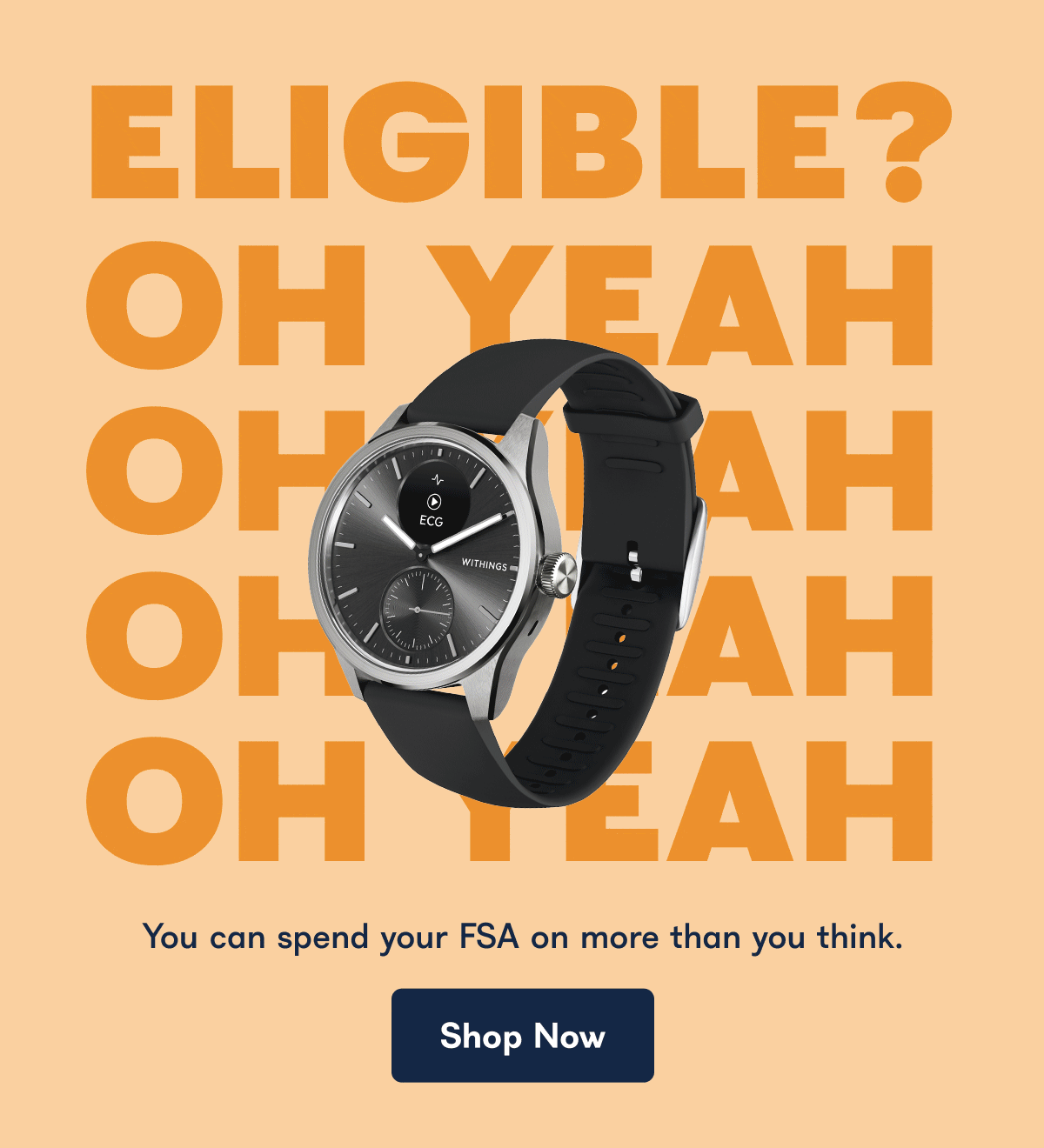 You can spend your FSA on more than you think. - Shop Now