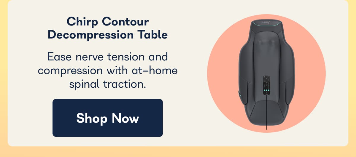 Chirp Contour Decompression Table
