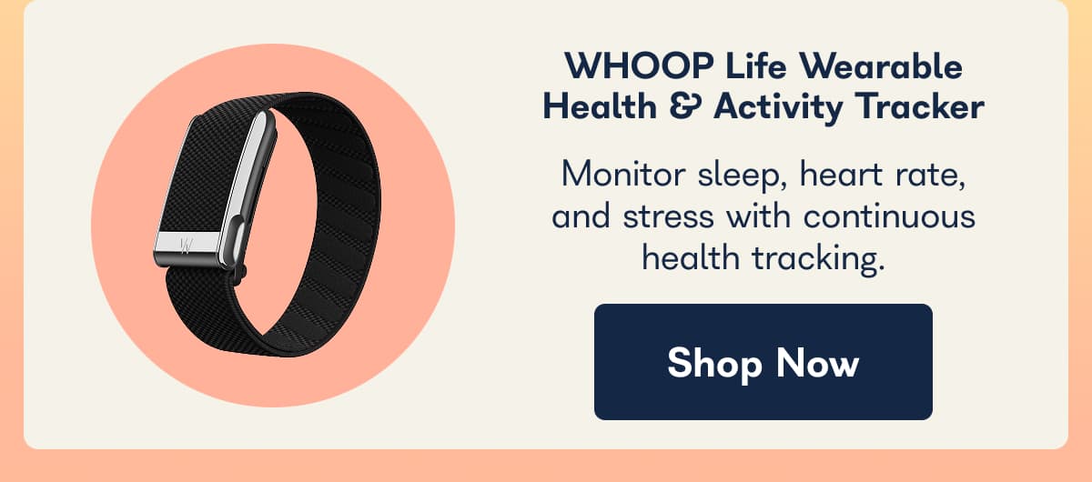 WHOOP Life Wearable Health & Activity Tracker