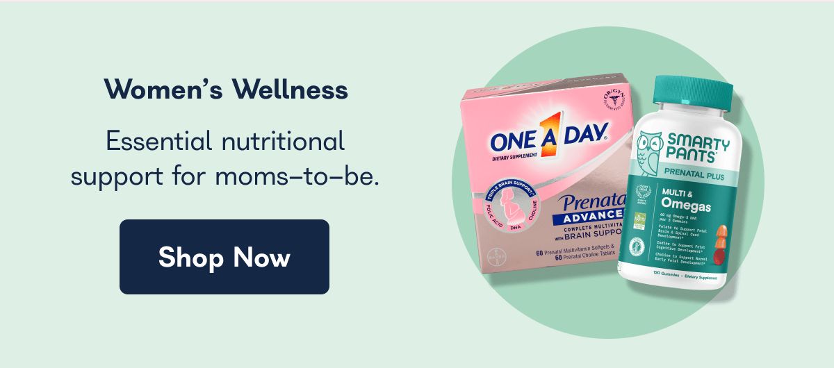 Women's Wellness Essential nutritional support for moms-to-be.