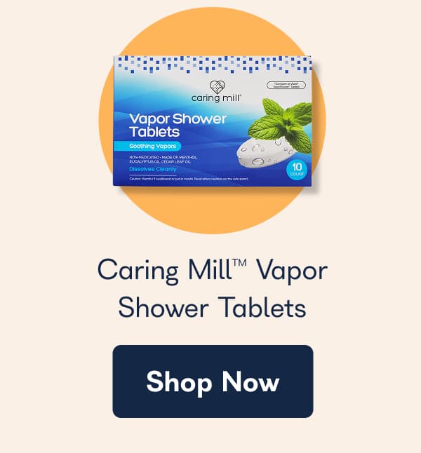 Caring Mill™ Vapor Shower Tablets