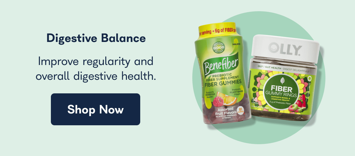 Digestive Balance Improve regularity and overall digestive health.