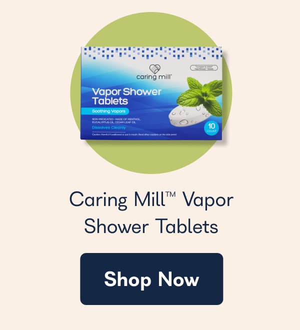 Caring Mill™ Vapor Shower Tablets