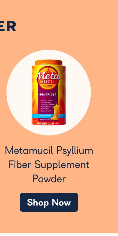 Metamucil Psyllium Fiber Supplement Powder