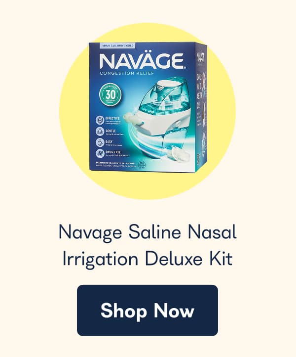 Navage Saline Nasal Irrigation Deluxe Kit