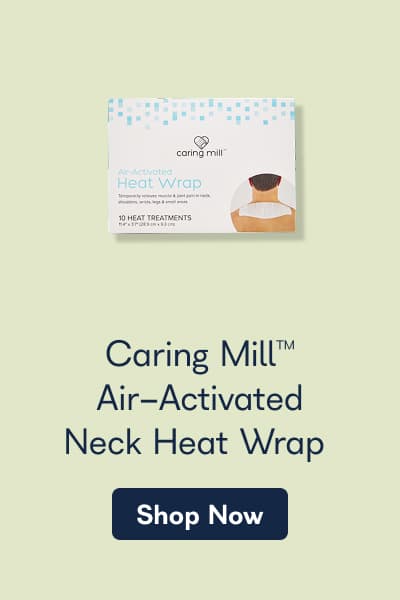 Caring Mill Air-Activated Neck Heat Wrap. - Shop Now