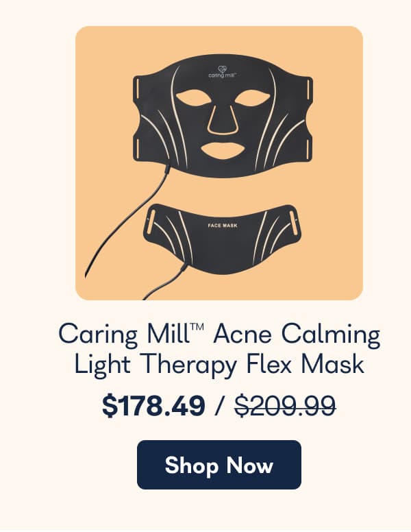 Caring Mill™ Acne Calming Light Therapy Mask. - Shop Now