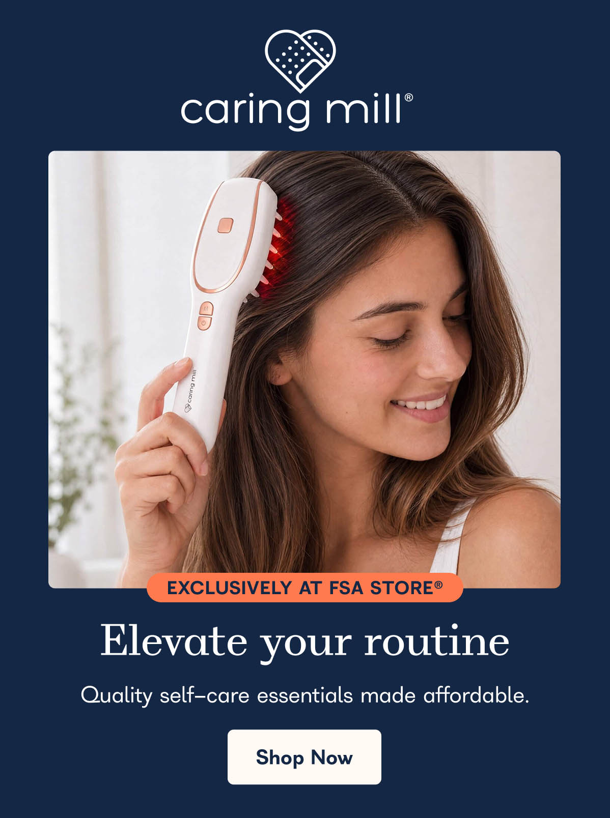 Caring mill. Exclusively at FSA Store. Elevate your routine. Quality self care essentials made affordable. - Shop Now