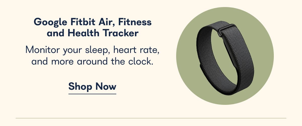 Google Fitbit Air, Fitness and Health Tracker. Monitor your sleep, heart rate, and more around the clock. - Shop Now