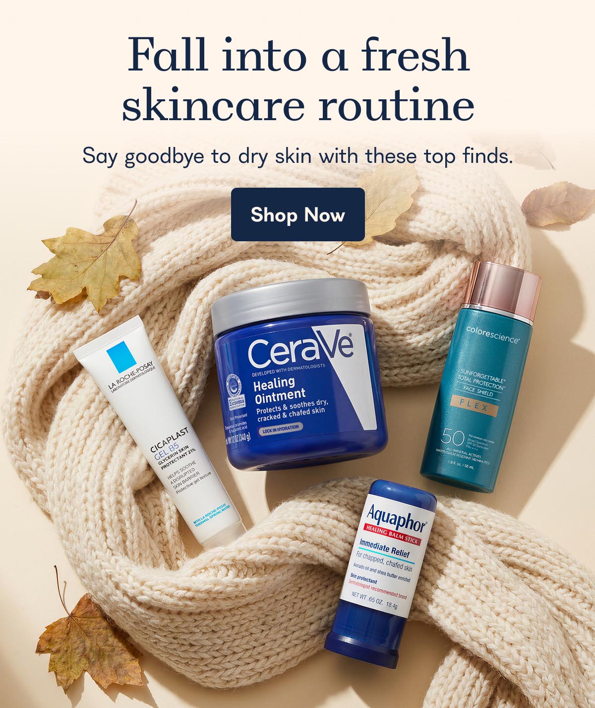 Fall into a fresh skincare routine. - Shop Now