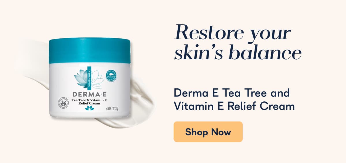 Derma E Tea Tree and Vitamin E Relief Cream