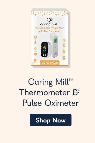 Caring Mill Thermometer & Pulse Oximeter. - Shop Now