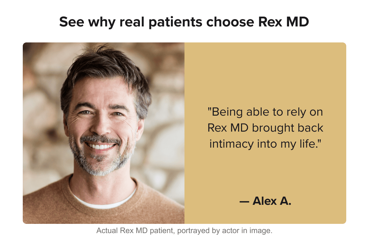 See why real patients choose Rex MD