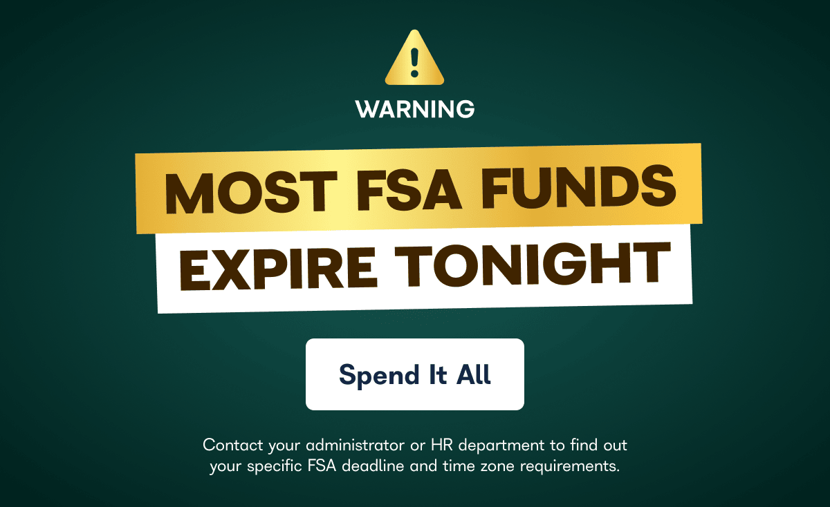 Most FSA Funds Expire Tonight