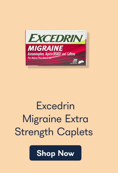 Excedrin Migraine Extra Strength Caplets. - Shop Now