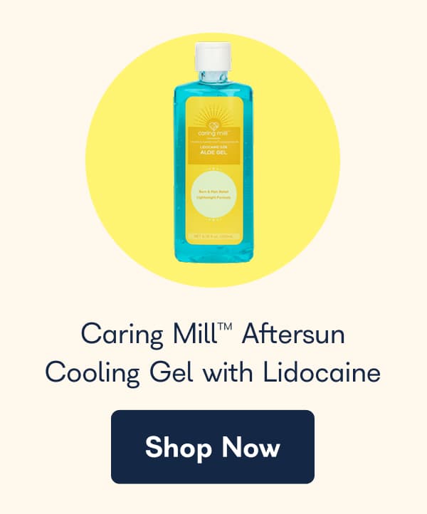 Caring Mill™ Aftersun Cooling Gel with Lidocaine