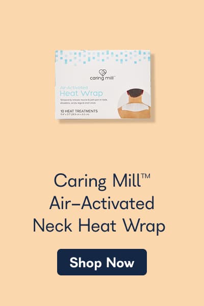 Caring Mill Air-Activated Neck Heat Wrap. - Shop Now