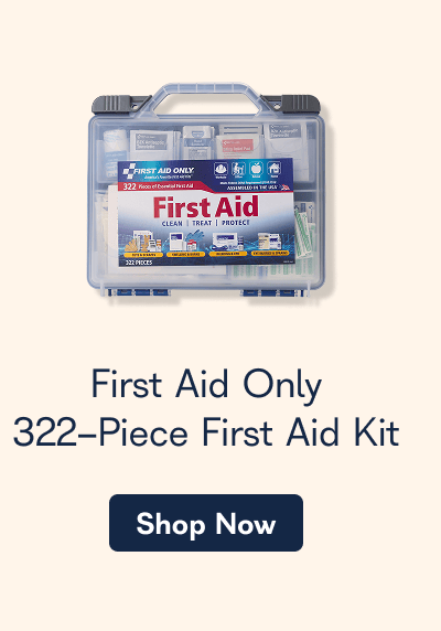 First Aid Only 322-Piece First Aid Kit. - Shop Now