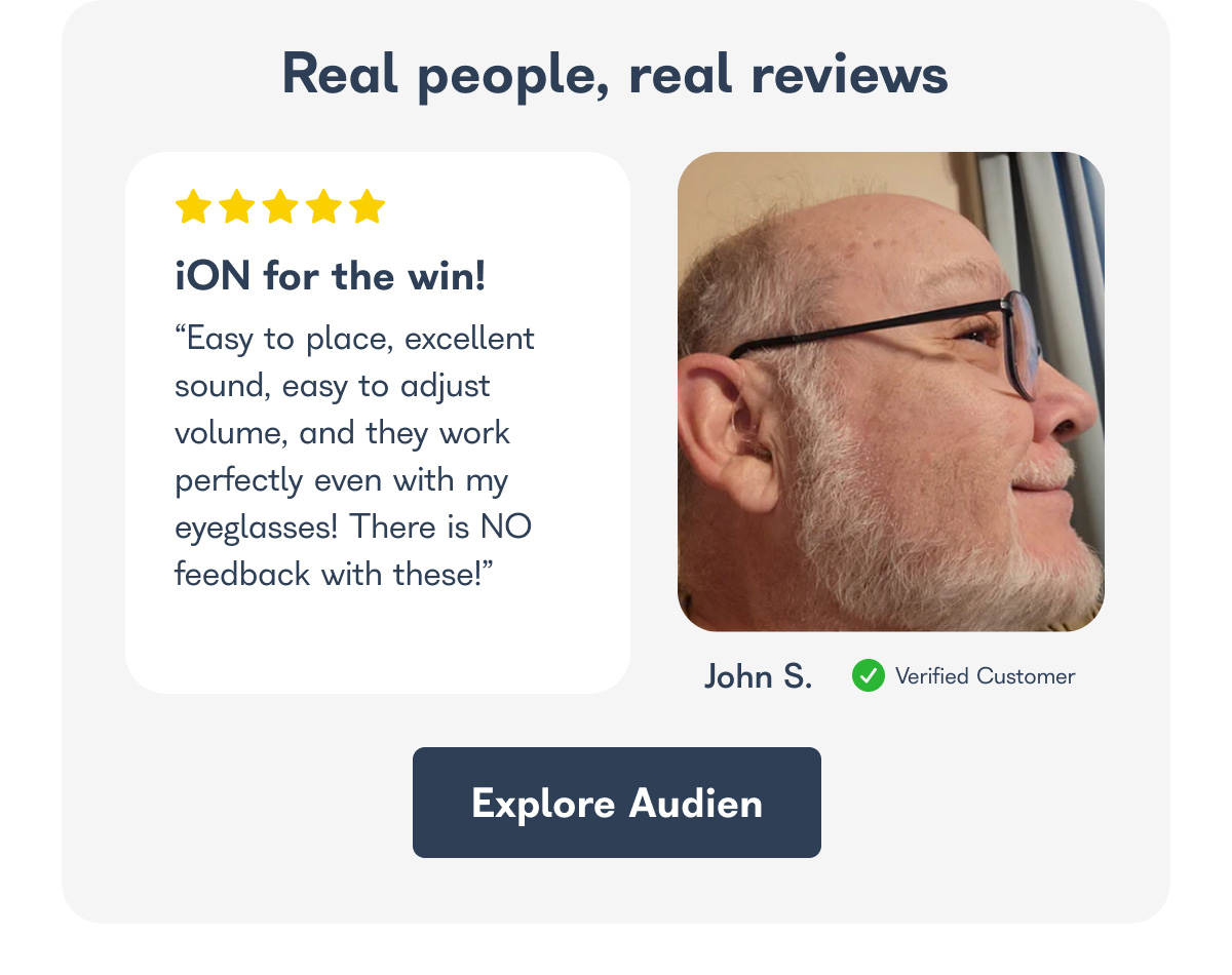 Real people, real reviews iON for the win! 