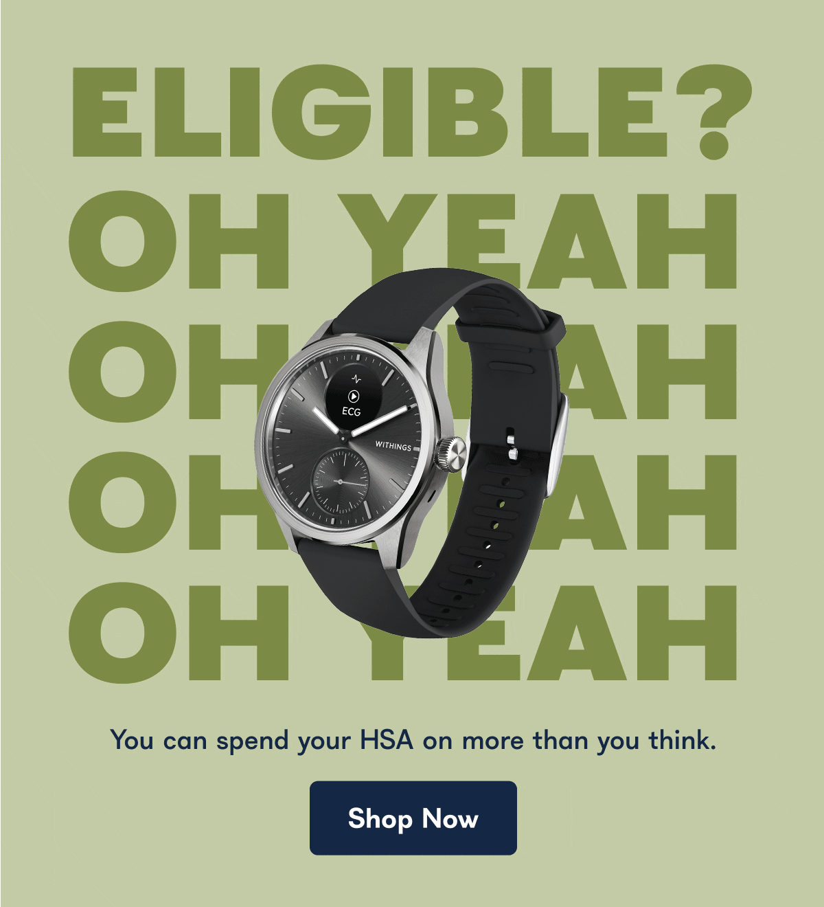 You can spend your HSA on more than you think. - Shop Now