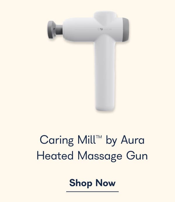 Caring Mill by Aura Heated Massage Gun. - Shop Now