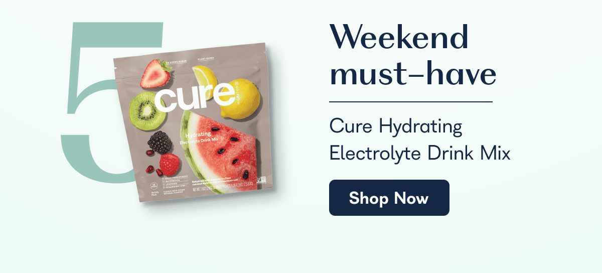 Cure Hydrating Electrolyte Drink Mix