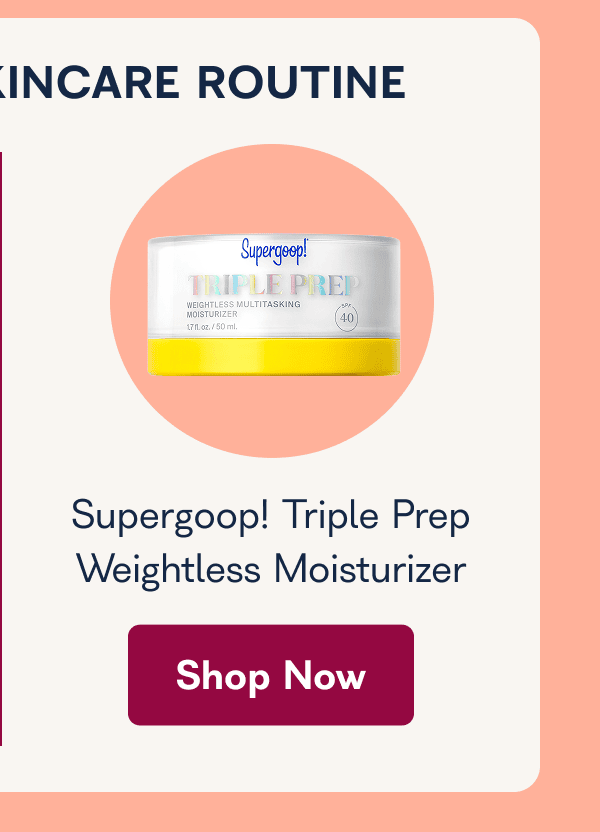 Supergoop! Triple Prep Weightless Moisturizer