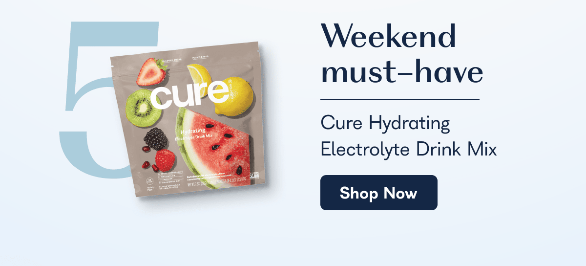 Cure Hydrating Electrolyte Drink Mix
