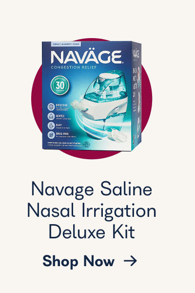 Navage Saline Nasal Irrigation Deluxe Kit