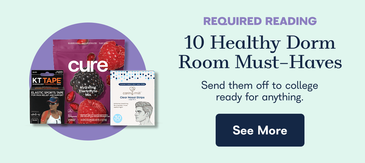 10 Healthy Dorm Room Must-Haves