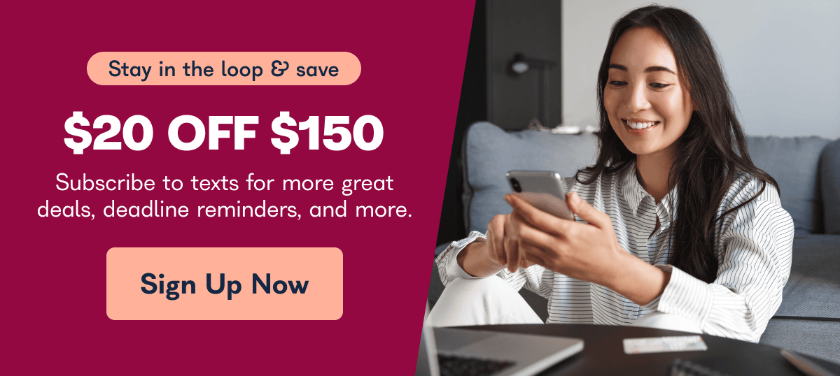 Stay in the loop & save