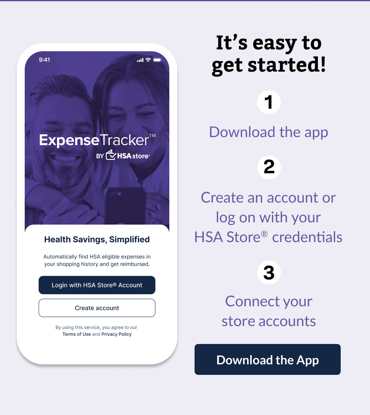 It's easy to get started!