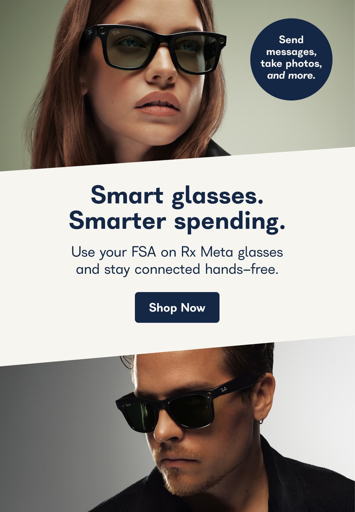 Smart glasses. Smarter spending.