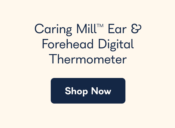 Caring Mill™ Ear 8 Forehead Digital Thermometer