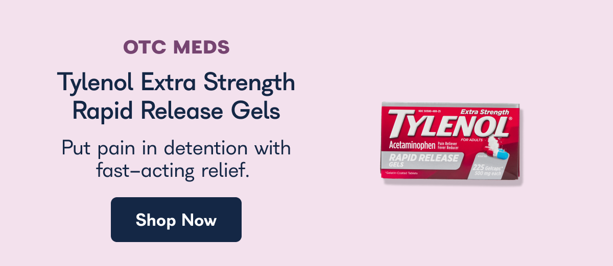 Tylenol Extra Strength Rapid Release Gels