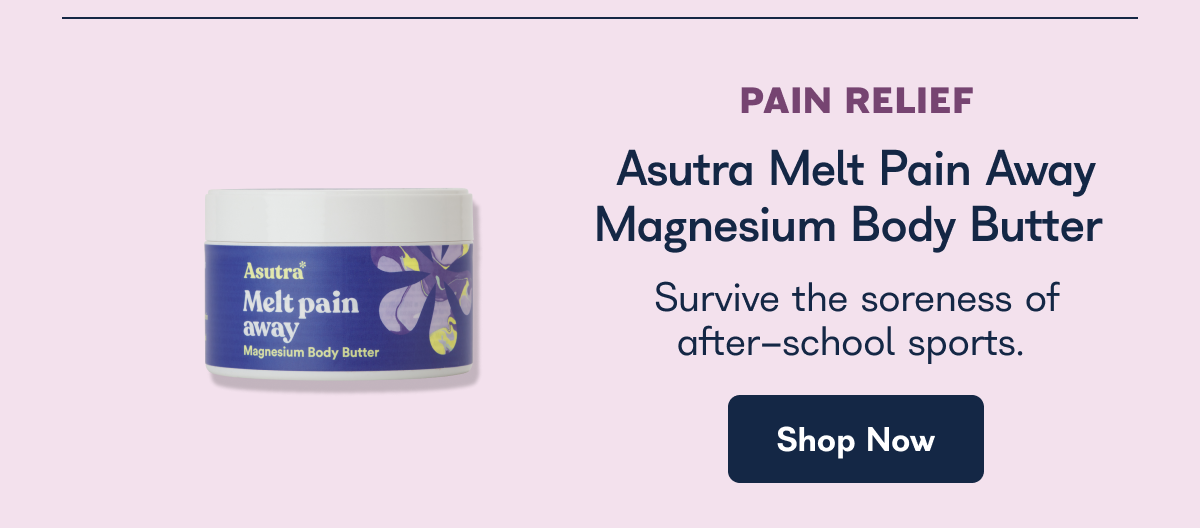 Asutra Melt Pain Away Magnesium Body Butter
