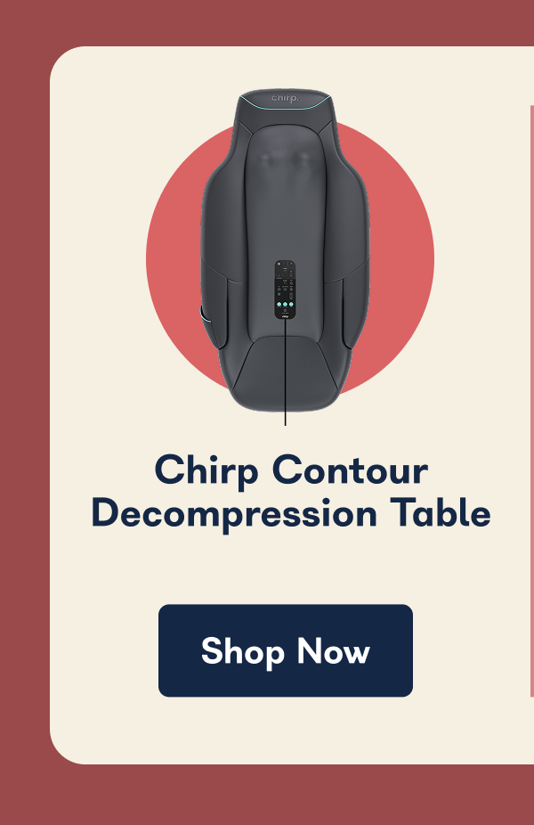 Chirp Contour Decompression Table