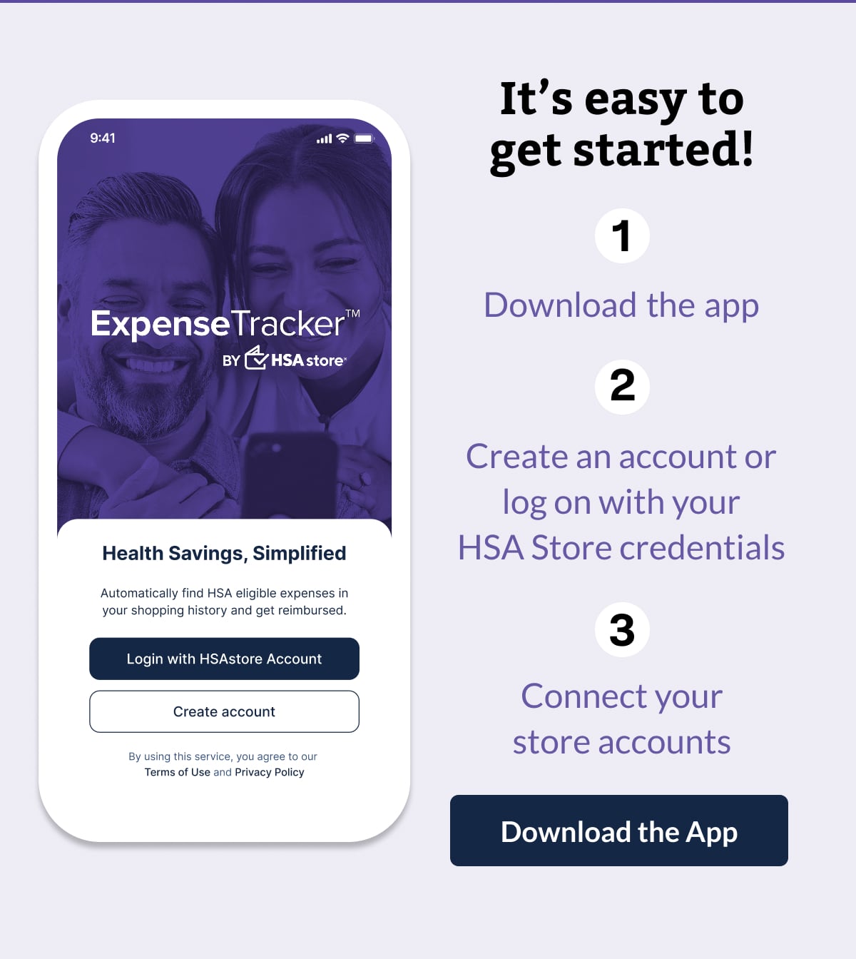 It's easy to get started!