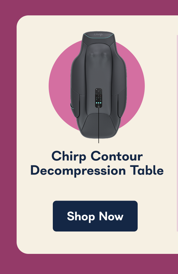 Chirp Contour Decompression Table