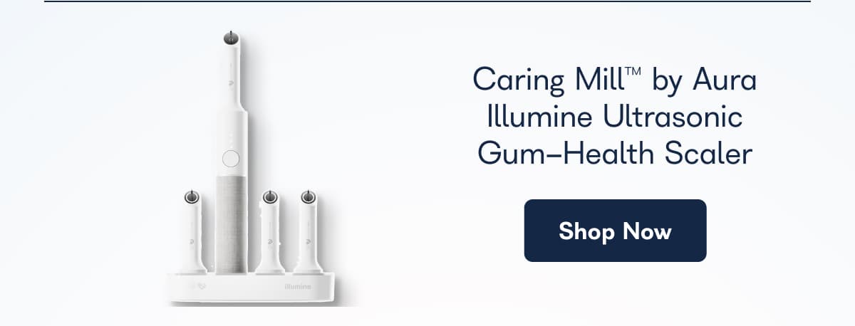 Caring Mill™ by Aura Illumine Ultrasonic Gum-Health Scaler