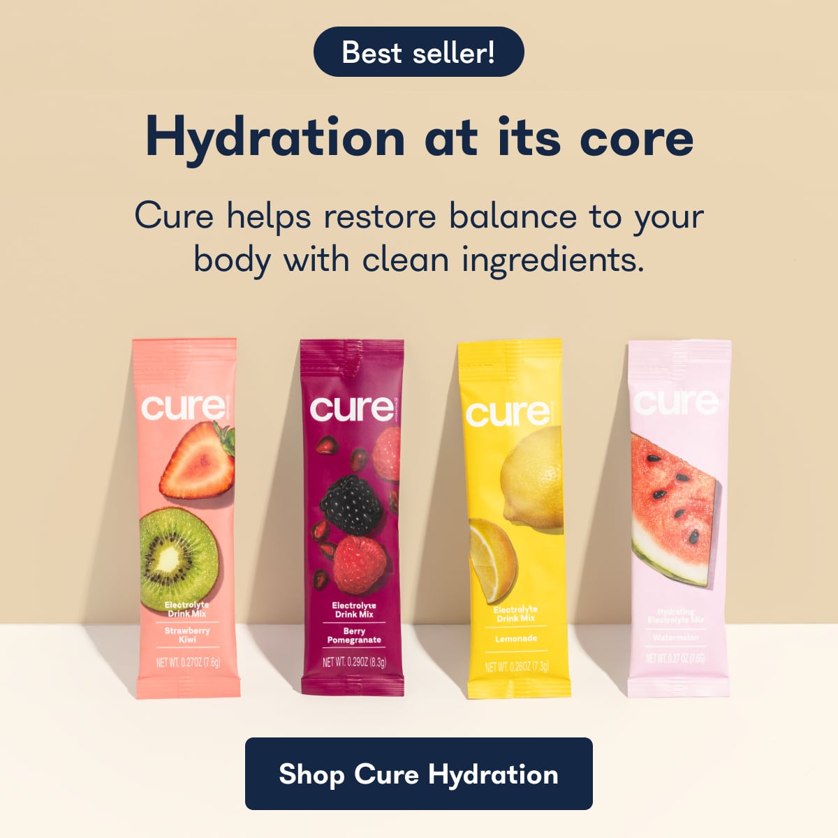 Hydration at its core