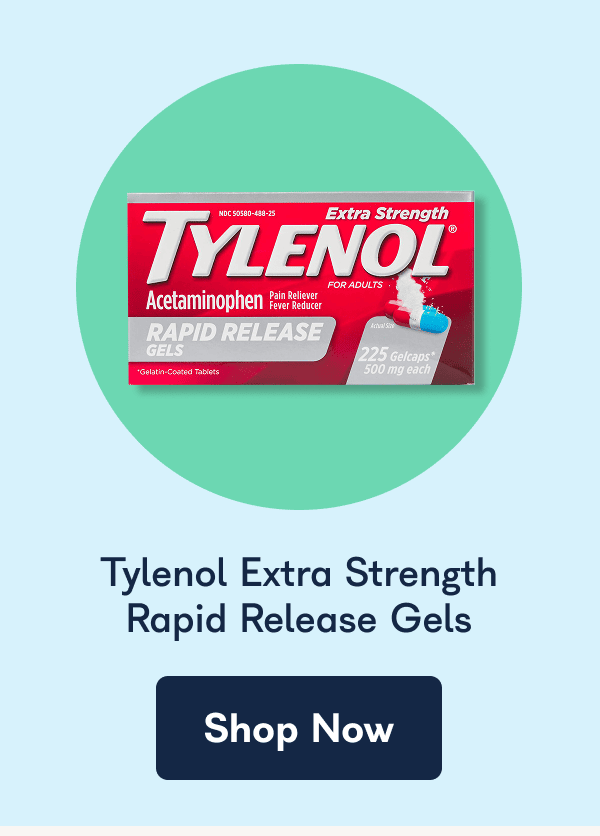 Tylenol Extra Strength Rapid Release Gels